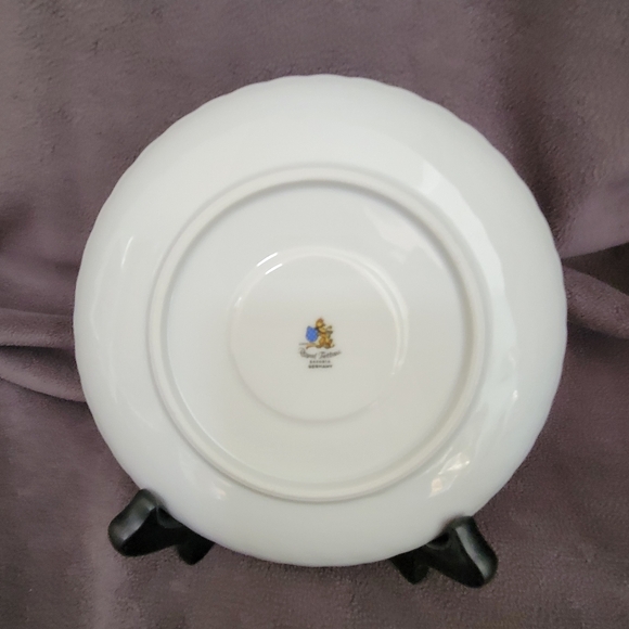 Royal Tettau Dawn Rose Saucer 6" - Picture 2 of 3